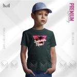 Summer Time Kids Graphic T-Shirt – Vibrant Summer Print | Premium Cotton | Unisex Round Neck | Short Sleeve | Lightweight Casual Wear for Boys & Girls