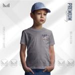 Super dad kids classic t-shirt premium cotton unisex round neck short sleeve boys & girls t shirt