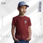 Super dad kids classic t-shirt premium cotton unisex round neck short sleeve boys & girls t shirt