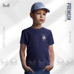 Super dad kids classic t-shirt premium cotton unisex round neck short sleeve boys & girls t shirt