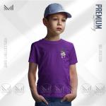 Super dad kids classic t-shirt premium cotton unisex round neck short sleeve boys & girls t shirt