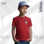 Super dad kids classic t-shirt premium cotton unisex round neck short sleeve boys & girls t shirt
