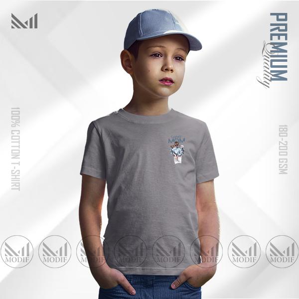 Super mom kids classic logo t shirt premium cotton unisex round neck short sleeve man women tshirt