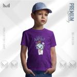 Super mom graphic kids t-shirt unisex round neck short sleeve baju tshirt boys & girls