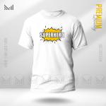 Superhero Graphic Tee | Premium Cotton | Unisex Round Neck | Short Sleeve