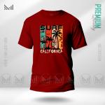 Surf Graphic T-Shirt – Ocean Wave Inspired Design | Premium Cotton | Unisex Round Neck | Short Sleeve | Casual Beach Style Wear