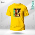 Surf Graphic T-Shirt – Ocean Wave Inspired Design | Premium Cotton | Unisex Round Neck | Short Sleeve | Casual Beach Style Wear