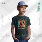 Surf Kids Graphic T-Shirt – Fun Ocean Wave Design | Premium Cotton | Unisex Round Neck | Short Sleeve | Lightweight Casual Wear for Boys & Girls