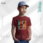 Surf Kids Graphic T-Shirt – Fun Ocean Wave Design | Premium Cotton | Unisex Round Neck | Short Sleeve | Lightweight Casual Wear for Boys & Girls