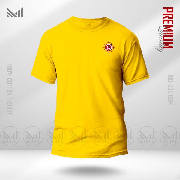 Target Classic T-Shirt | Premium Cotton | Unisex Round Neck