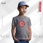 Target Kids Graphic Cotton T-Shirt for Everyday Wear | Premium Soft Fabric | Unisex Round Neck Short Sleeve