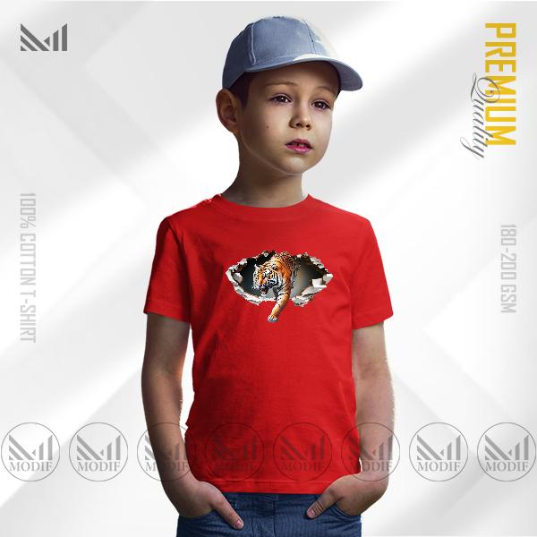 Tiger Kids Graphic red