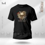 Vintage Graphic T-Shirt Made With Premium Cotton Unisex Round Neck Short Sleeve