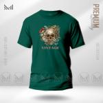 Vintage Graphic T-Shirt Made With Premium Cotton Unisex Round Neck Short Sleeve