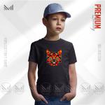 Web3 Cat Kids Graphic T-Shirt – Fun Digital Cat Artwork | Premium Cotton | Unisex Round Neck | Short Sleeve